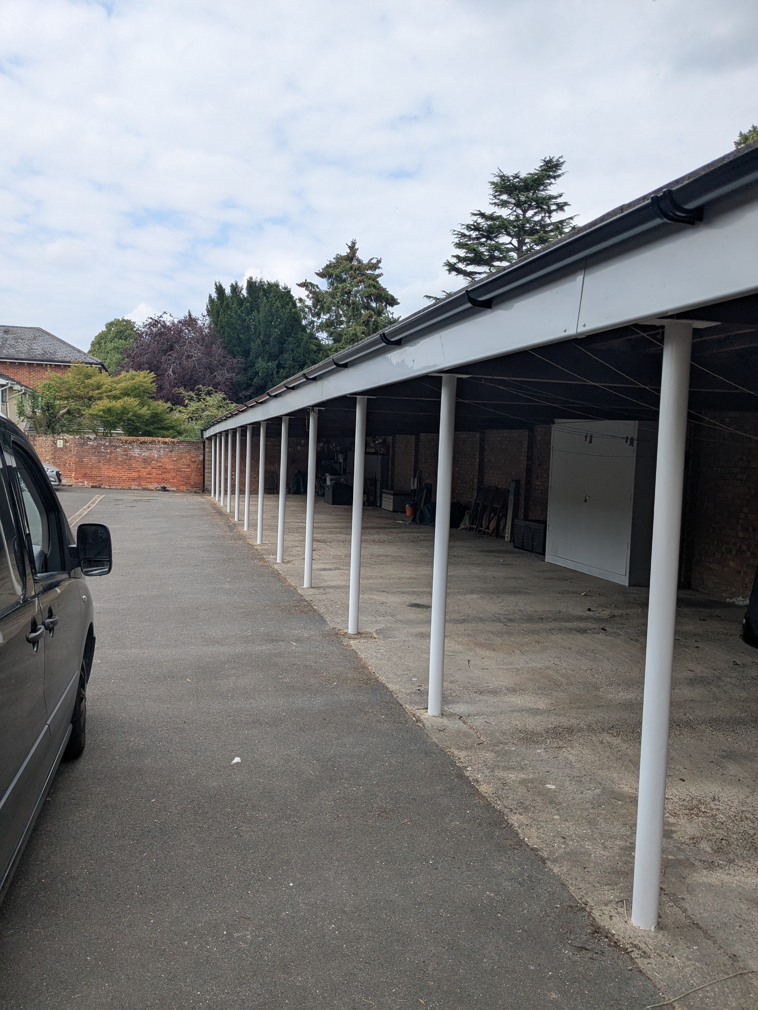 Commercial canopy structure