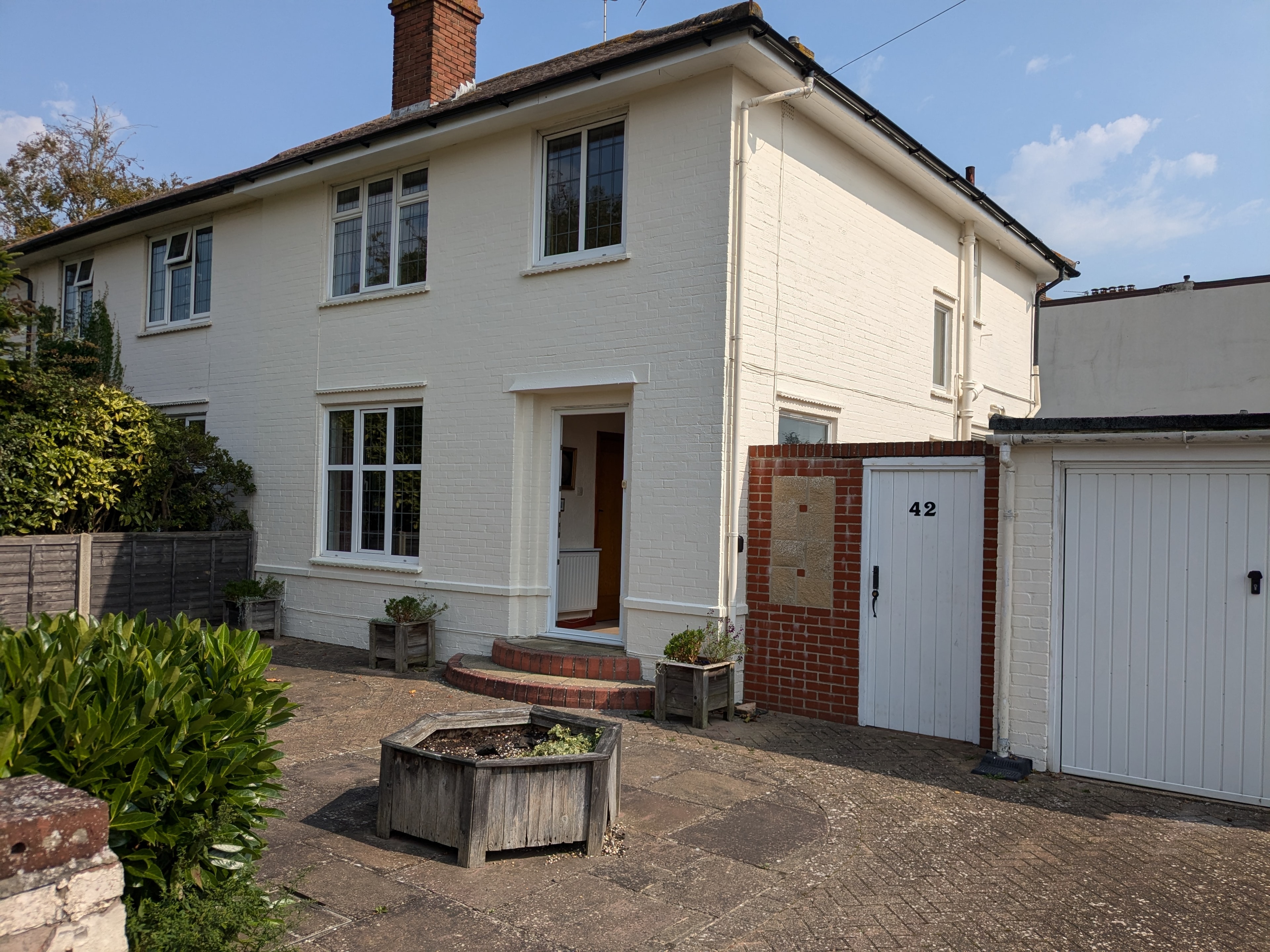 Exterior painting — completed house repaint